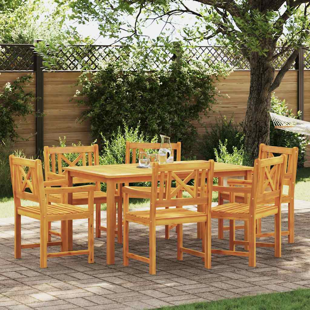 GRHBRO Garden Chair 6 pcs 56x56x90 cm Acacia Wooden