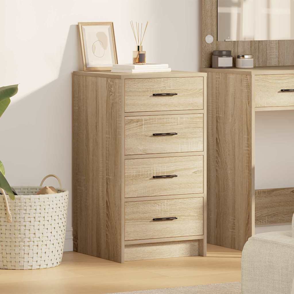 Sideboard Sonoma Oak 40x41x75 cm Engineered Wood