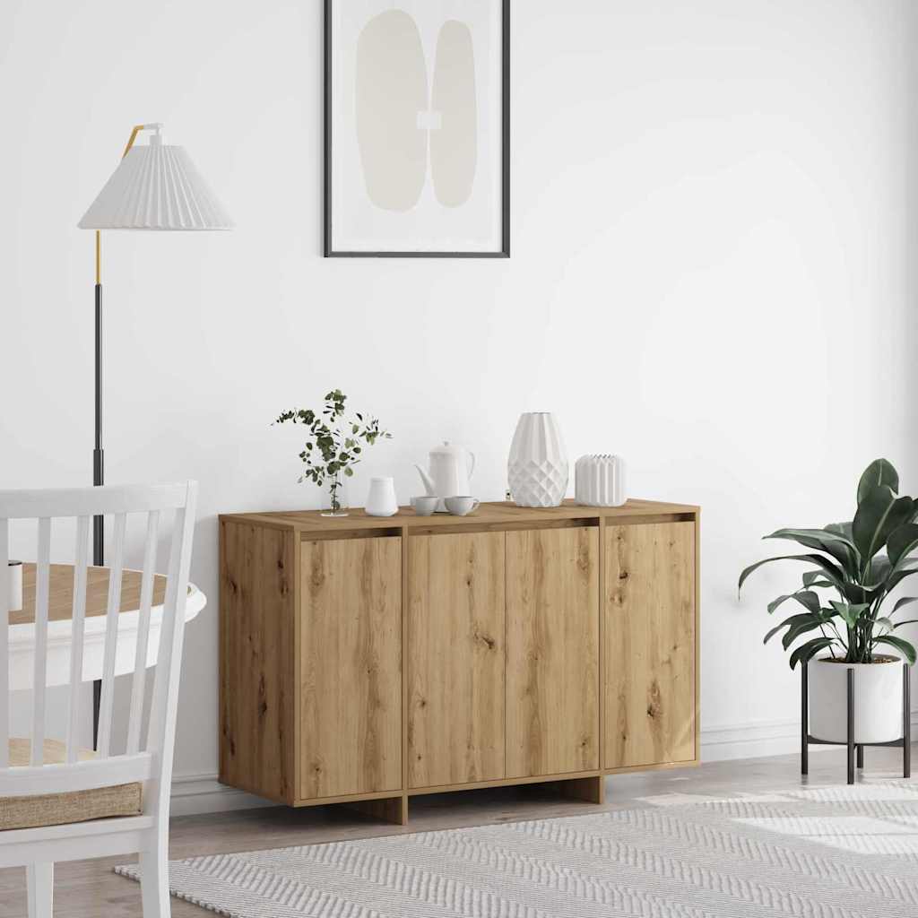 Oak Sideboard Artisan oak Engineered wood 120 x 41 x 75 cm