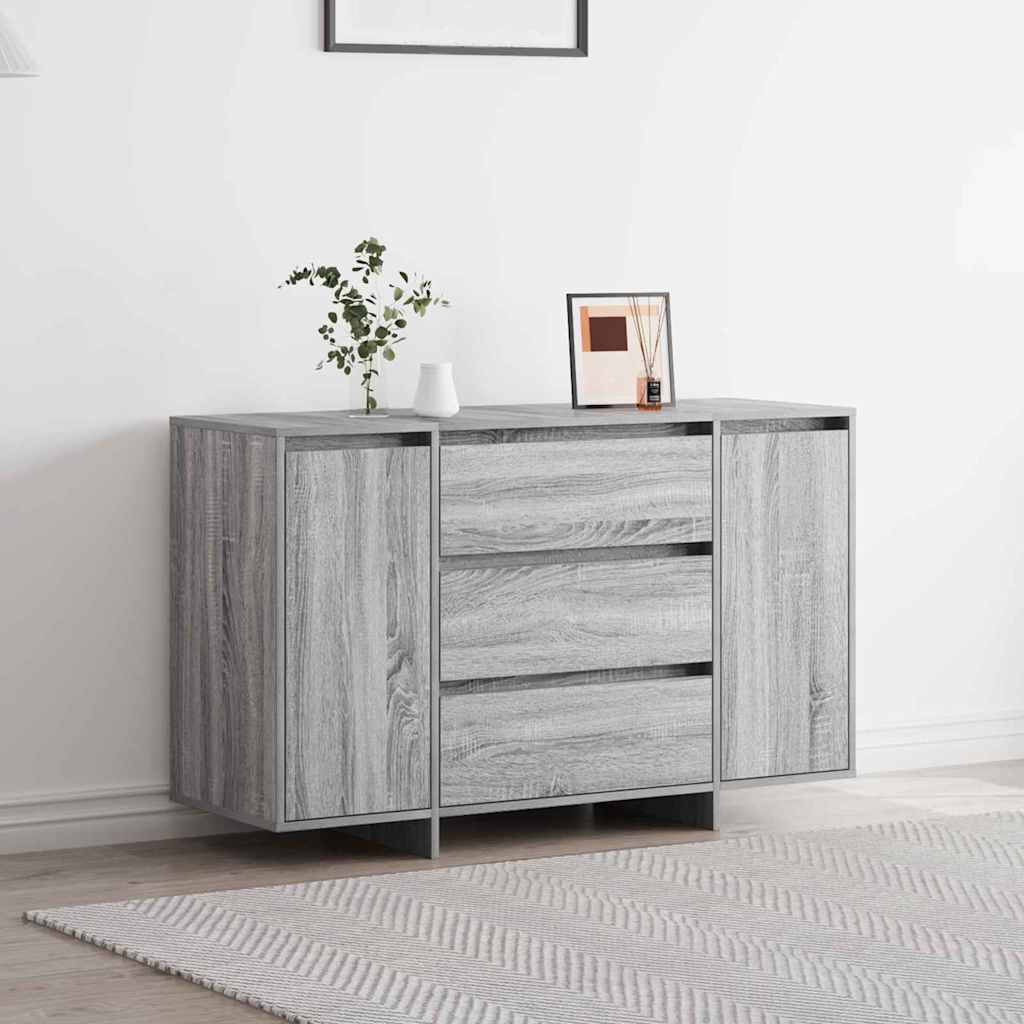 Sideboard Grey Sonoma 120x41x75 cm Engineered Wood
