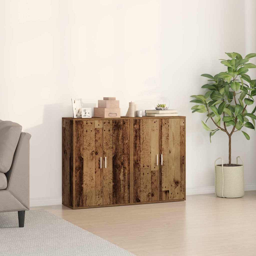 Buffet Sideboard Old wood 120 x 31 x 84 cm Engineered Wood