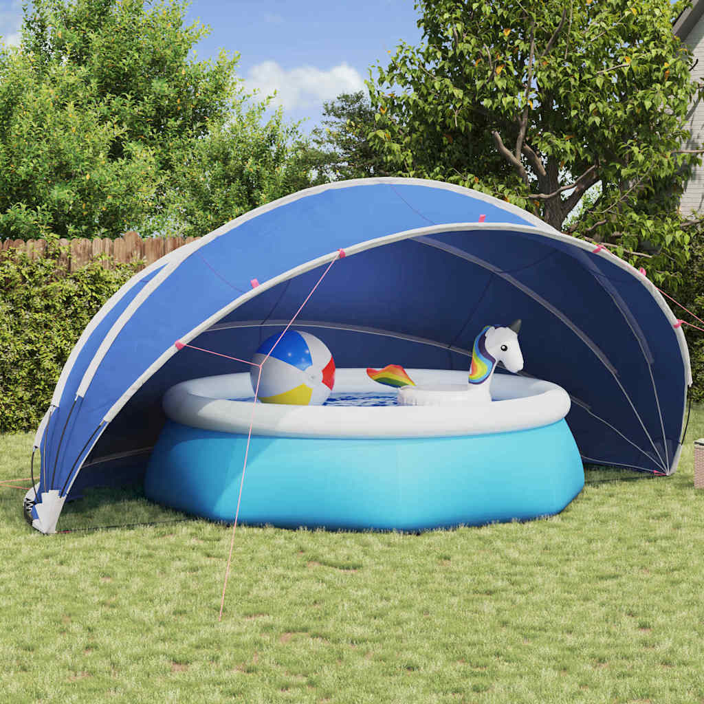 PEOVALE Pool Dome Folding Manual 546x516x250 cm - Green