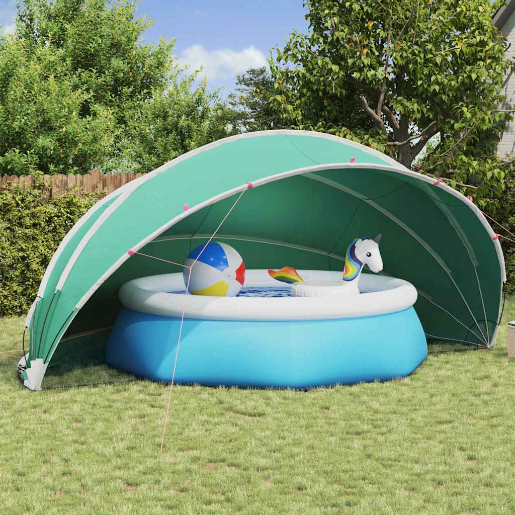 PEOVALE Pool Dome Folding Manual 546x516x250 cm - Blue