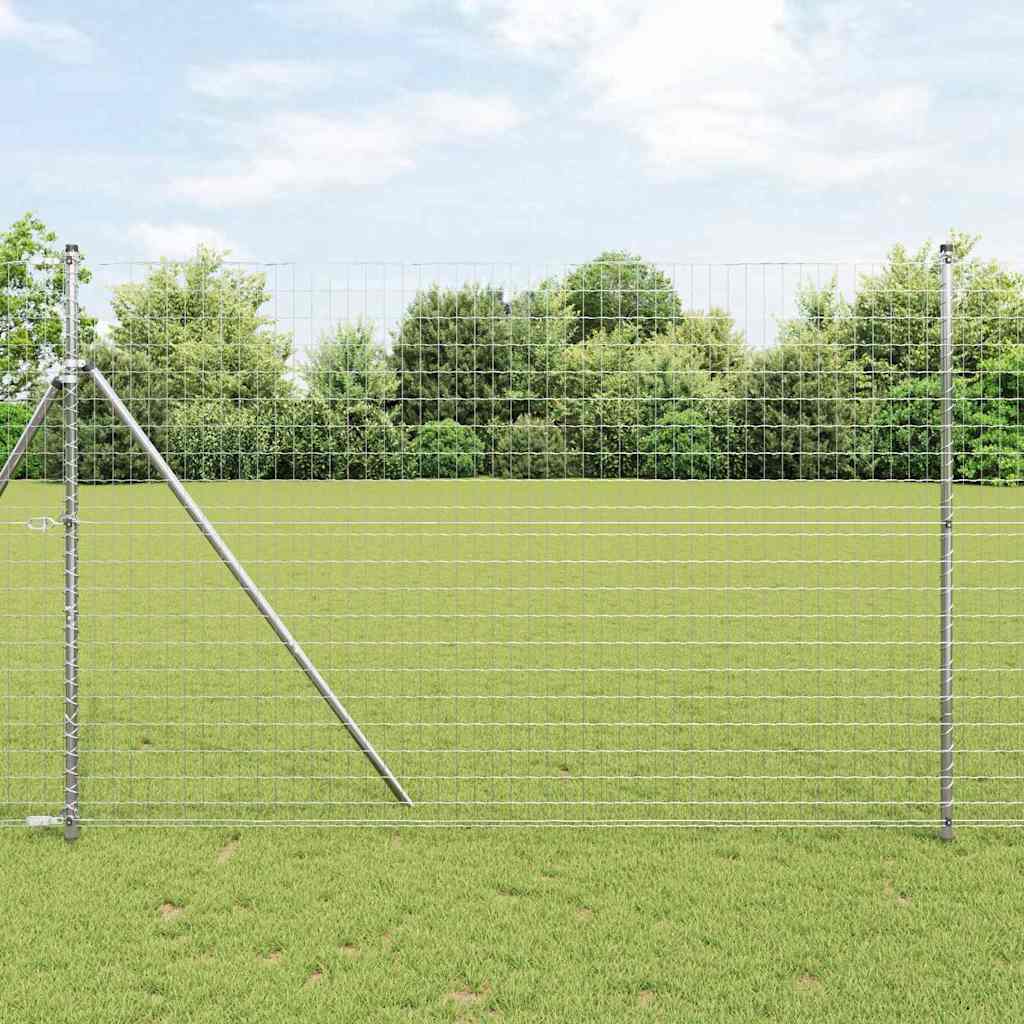 Euro Fence 1.5x10 m Galvanised Steel