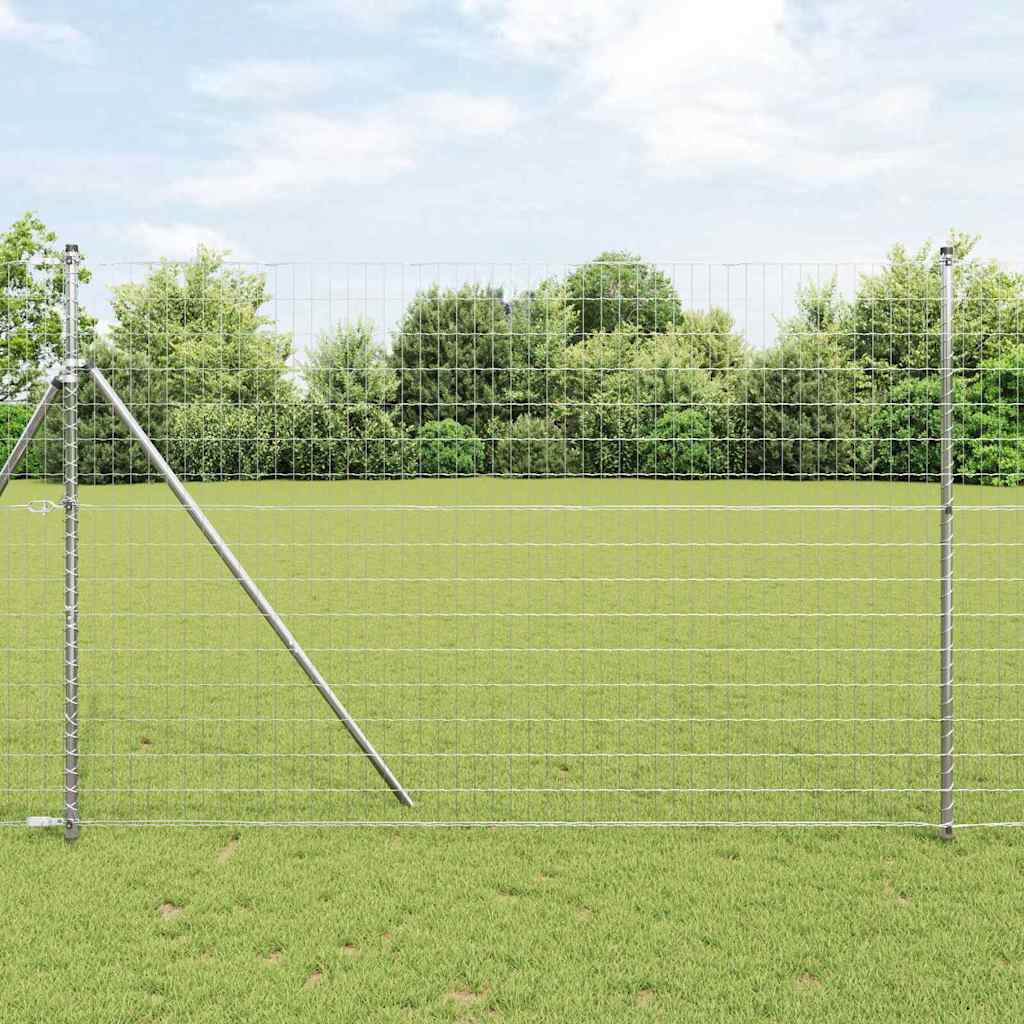 Euro Fence 1.5x10 m Galvanised Steel