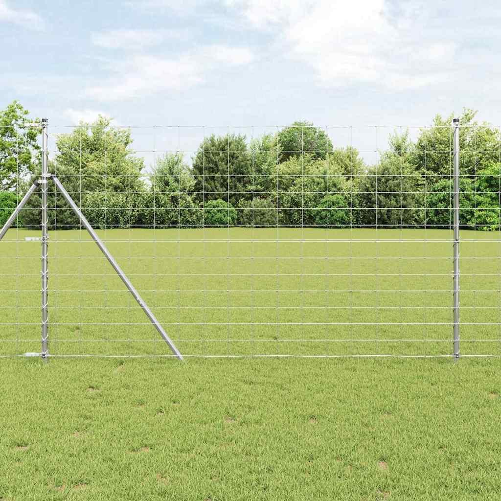 Field Fence 1.4x10 m Galvanised Steel