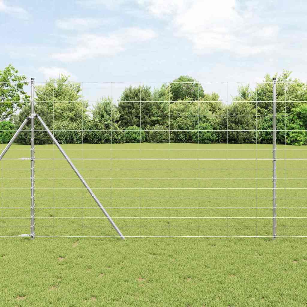 Field Fence 1.6x25 m Galvanised Steel