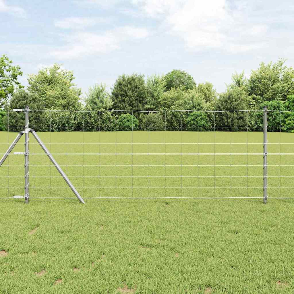 Field Fence 0.8x50 m Galvanised Steel