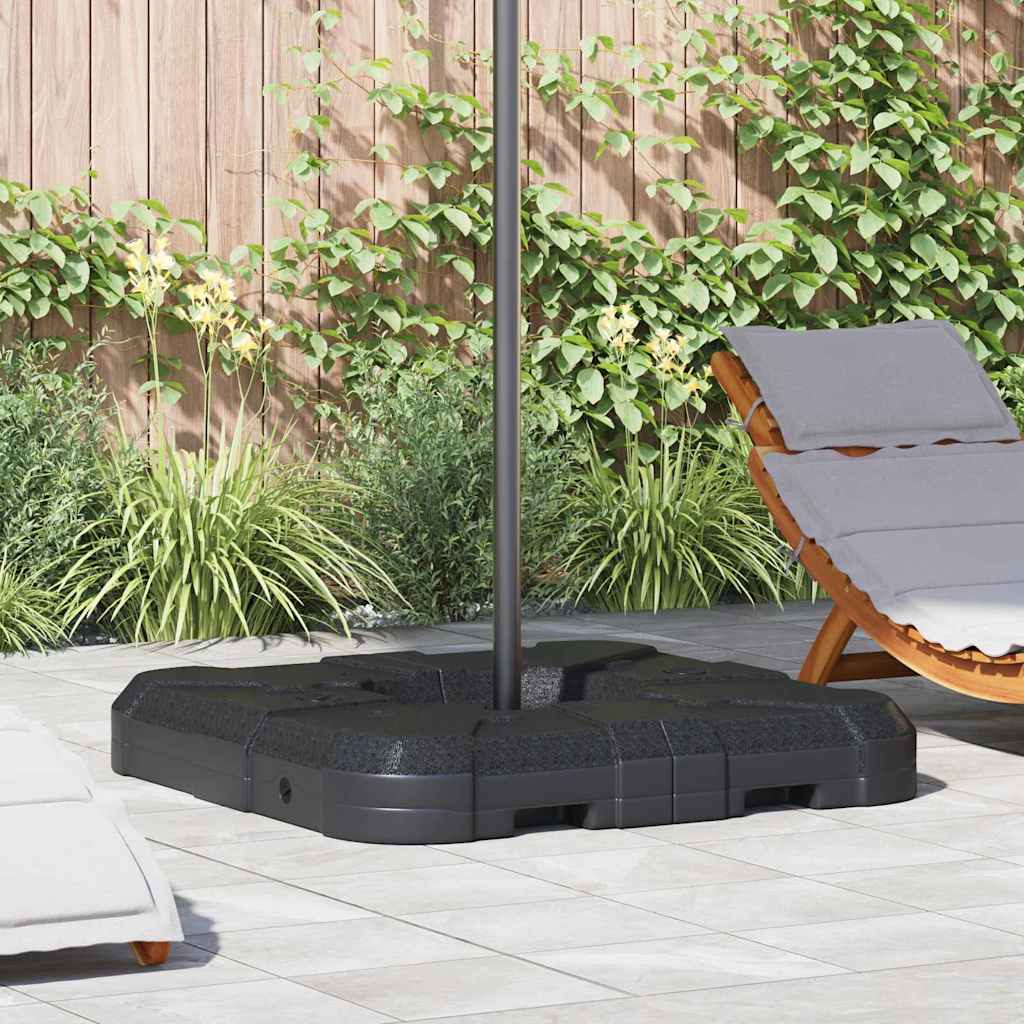 VAVCOVE Cantilever Umbrella Base 88.5x88.5x12 cm - Black