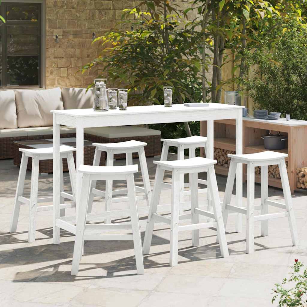 TITHAL Garden Bar Set 6 pcs HDPE - White