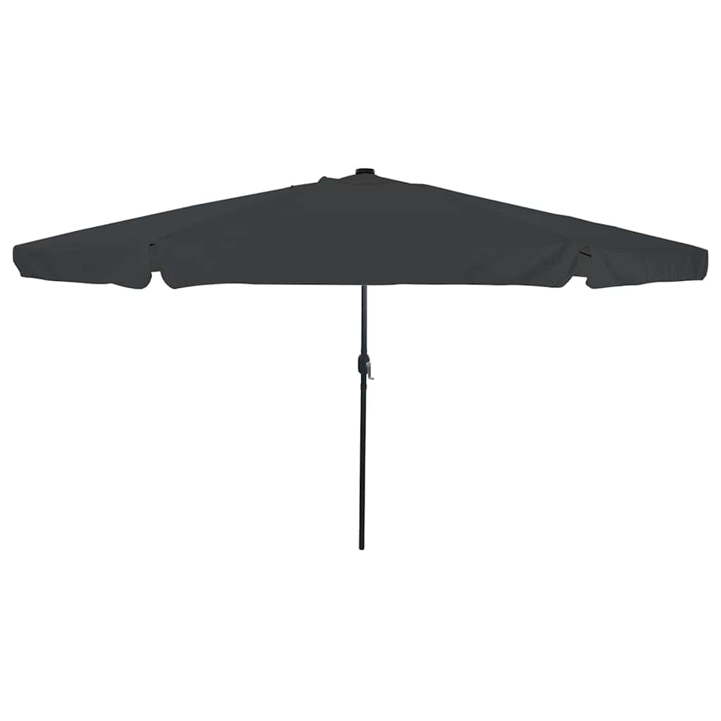 EVSCOVE Garden Parasol Anthracite 395x395x245 cm Polyester