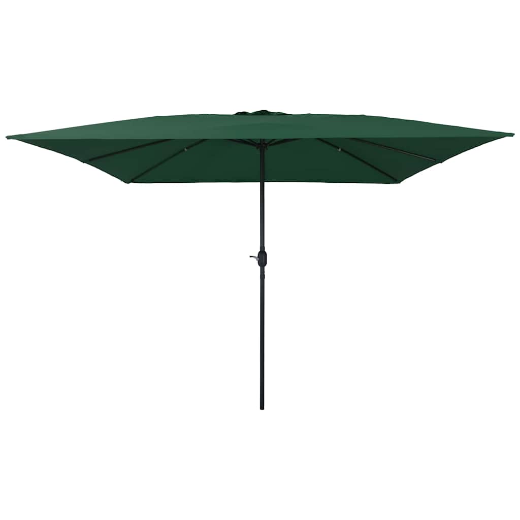 EVSCOVE Garden Parasol 295x295x245 cm Polyester and Steel - Green