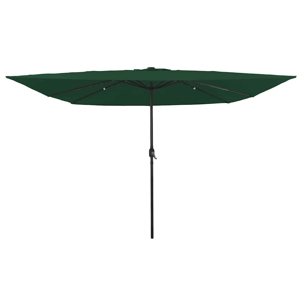 EVSCOVE Garden Parasol 295x295x245 cm Polyester and Steel - Green