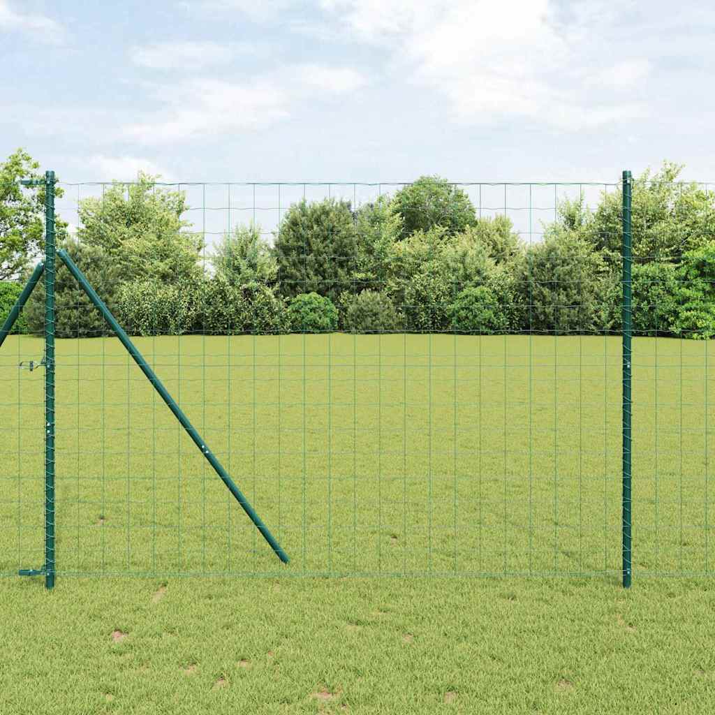 Euro Fence Green 1.6x10m Steel