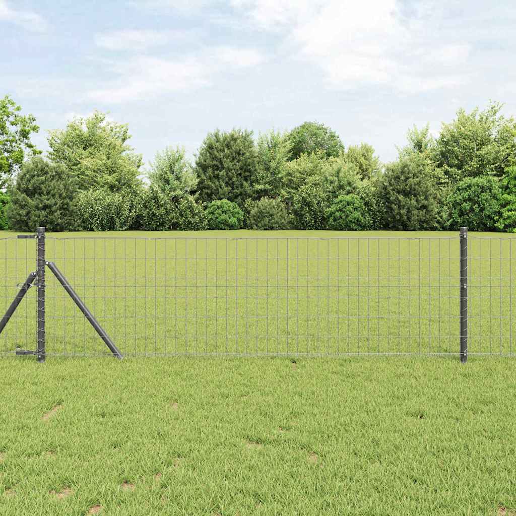 Euro Fence Grey 0.4x10 m Steel