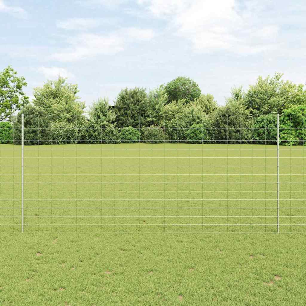 Fence Posts 22 pcs U-Channel 140 cm Galvanised Steel