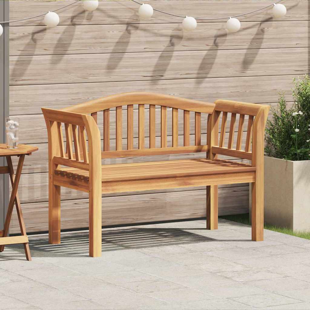 VEDEN Bench 120x53.5x85 cm Solid Teak Wood - Brown