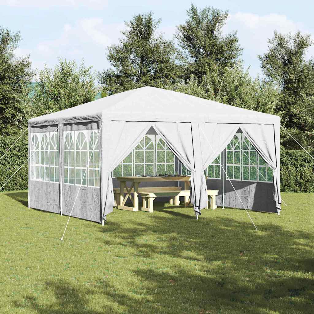 SEOWOD Party Tent 400x400x266 cm Polyethylene - White