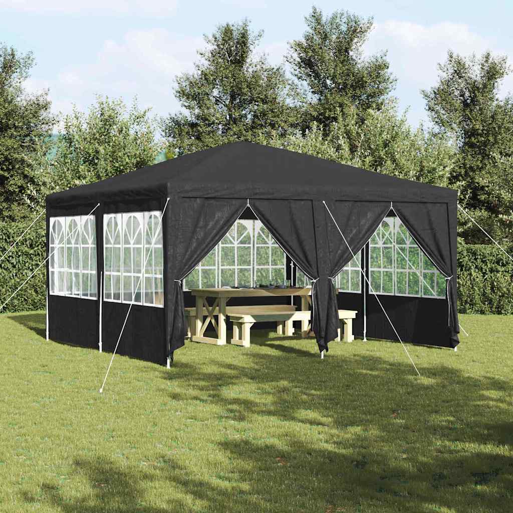 SEOWOD Party Tent Anthracite 400x400x266 cm Polyethylene