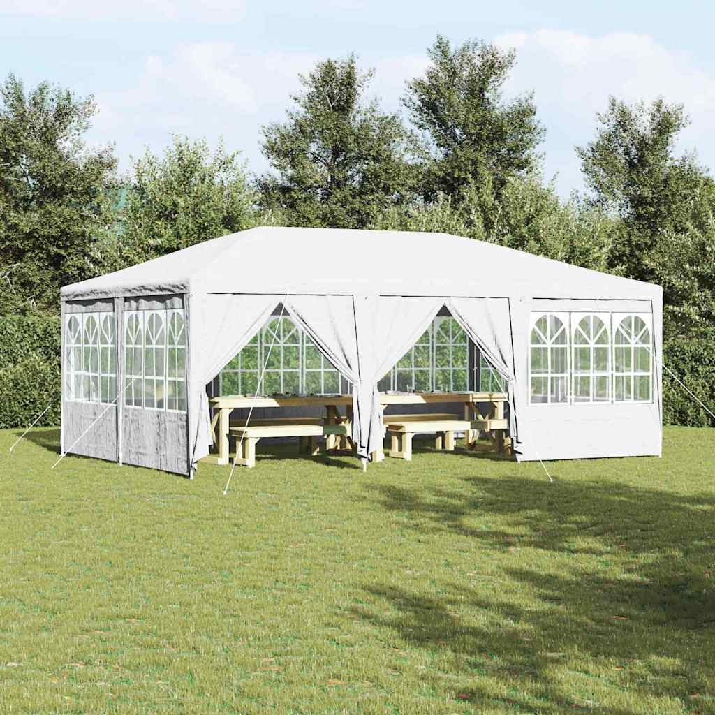 SEOWOD Party Tent 600x400x266 cm Polyethylene - White