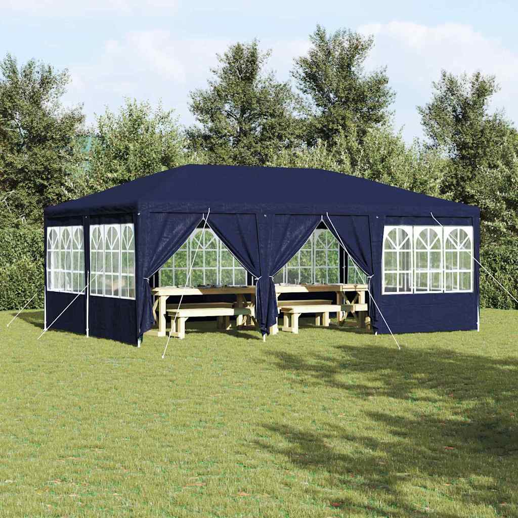 SEOWOD Party Tent 600x400x266 cm Polyethylene - Blue