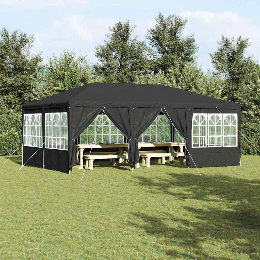 SEOWOD Party Tent Anthracite 600x400x266 cm Polyethylene