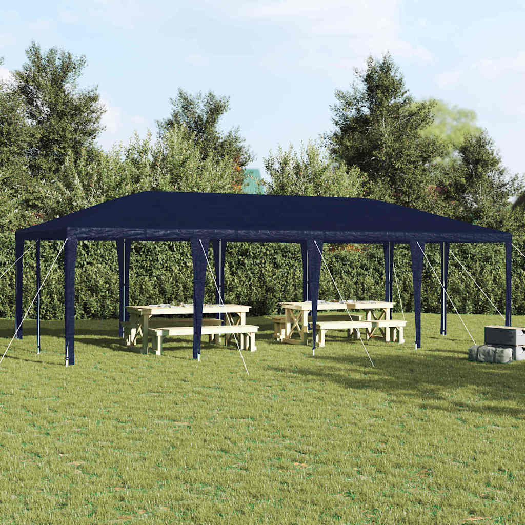 SEOWOD Party Tent 800x400x266 cm Polyethylene and Steel - Blue
