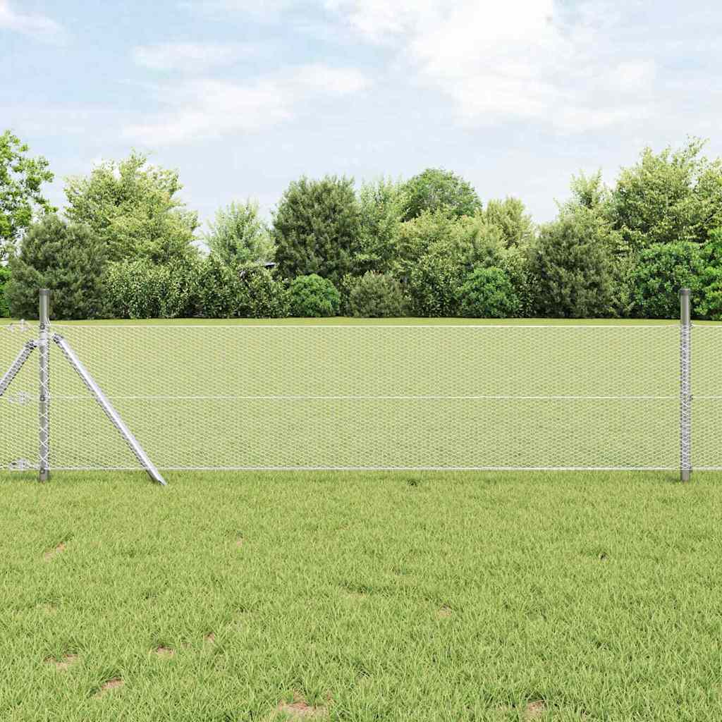 Hexagon Fence 0.6x50 m Galvanised Steel