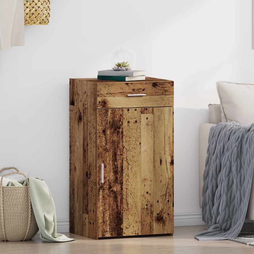 Sideboard Old Wood 30x42,5x93 cm Engineered Wood