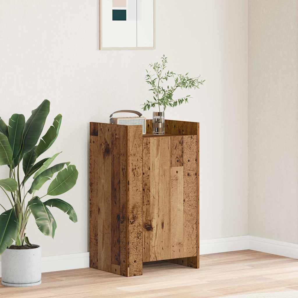 Sideboard Old Wood 45x35x75 cm Engineered Wood