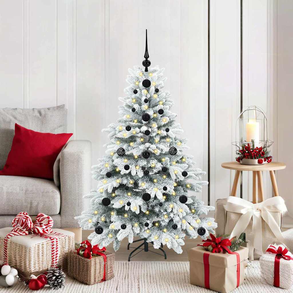 COZZIN Artificial Christmas Tree with 150 LEDs Green 120 cm PE and PVC