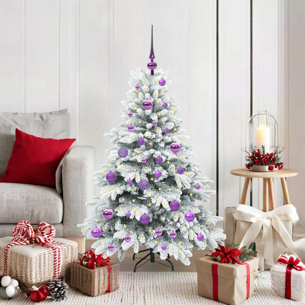 COZZIN Artificial Christmas Tree with 150 LEDs Green 120 cm PE and PVC