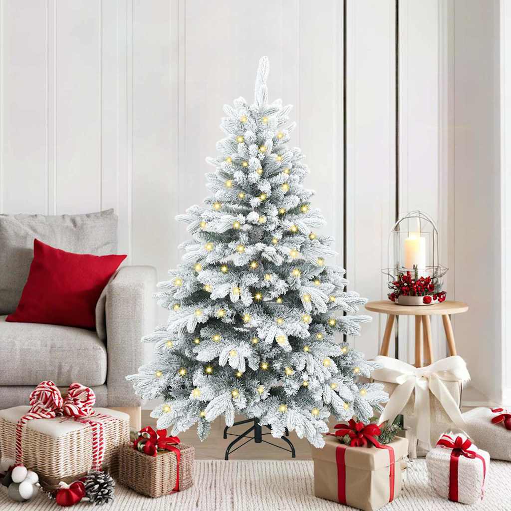 COZZIN Artificial Christmas Tree with 150 LEDs Green 150 cm PE and PVC