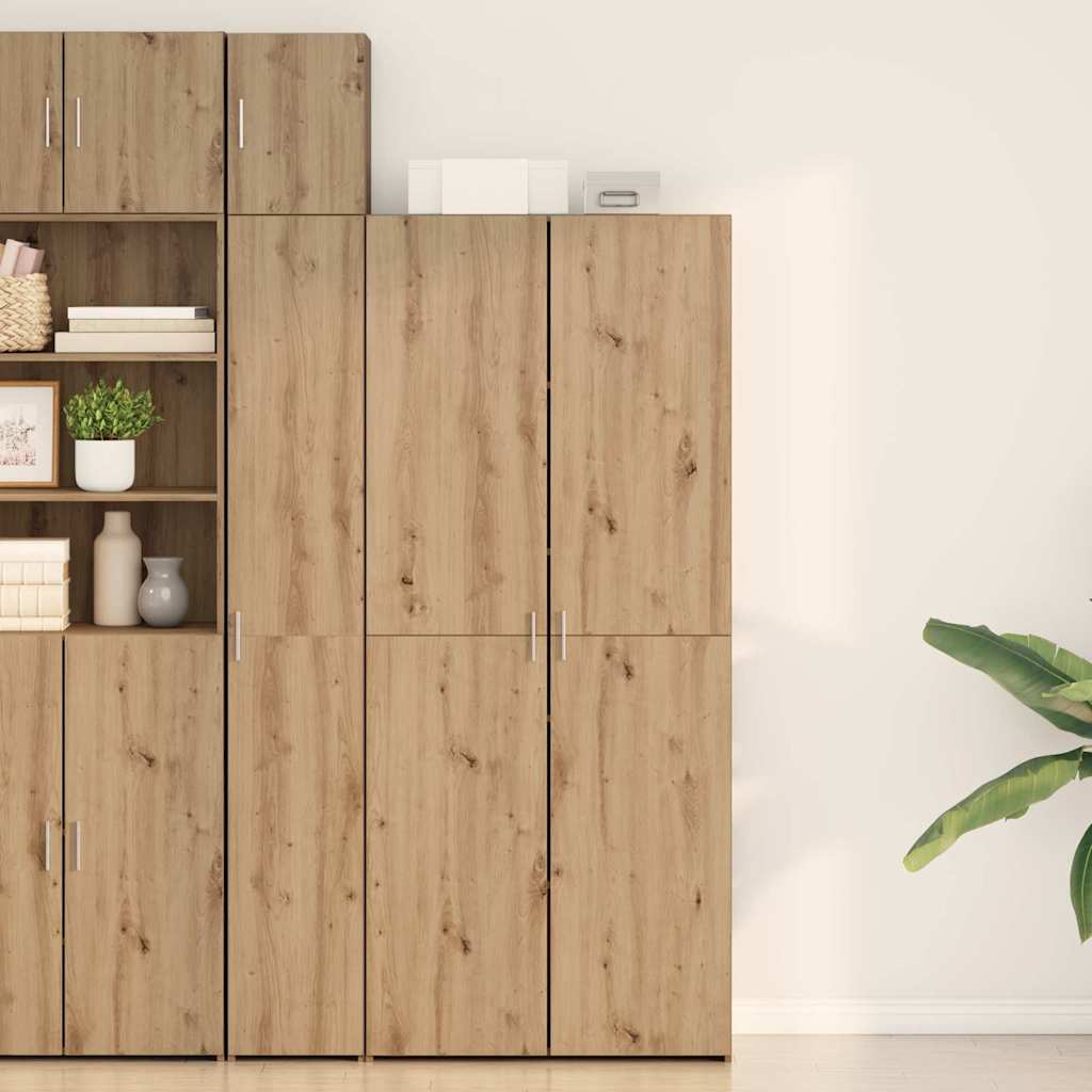 Highboard Artisan Oak 40x42.5x185 cm Engineered Wood