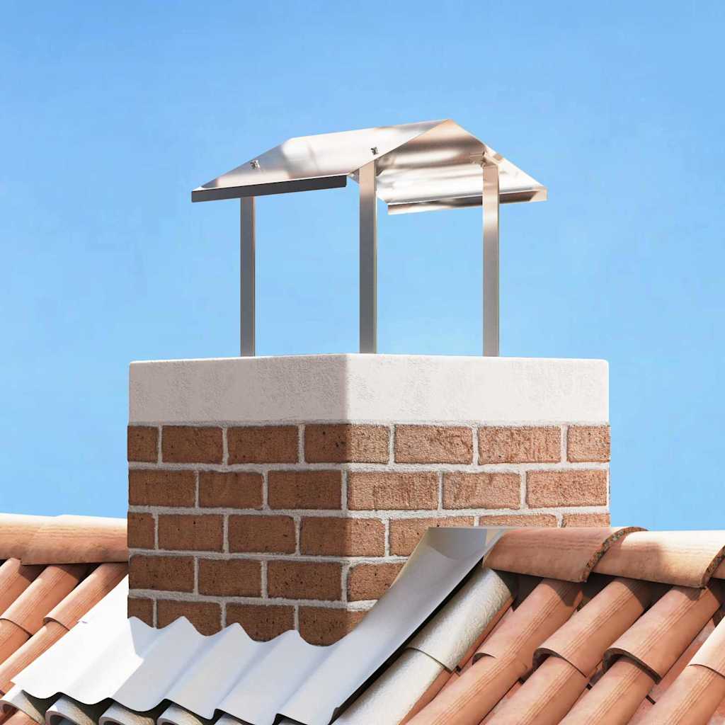 GAOAK Chimney Hood 40x40x37.5 cm Stainless Steel - Silver