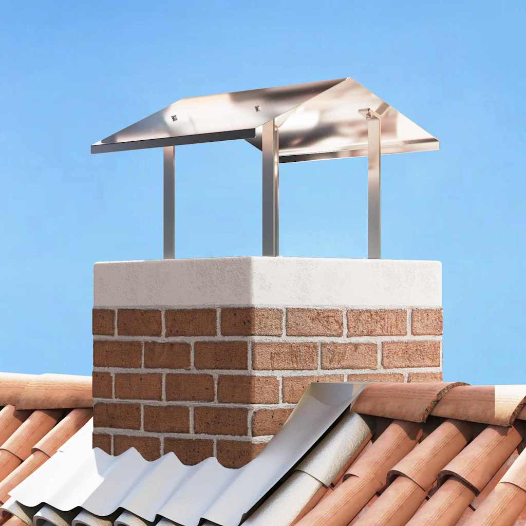 GAOAK Chimney Hood 50x60x37 cm Stainless Steel - Silver
