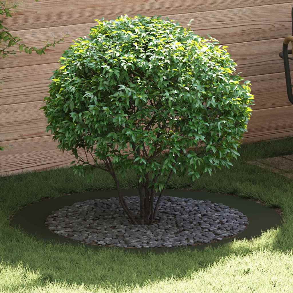 DASCOVE suitable for Flat Tree Rings 5 pcs Olive Dia 90/120 cm Steel - Green