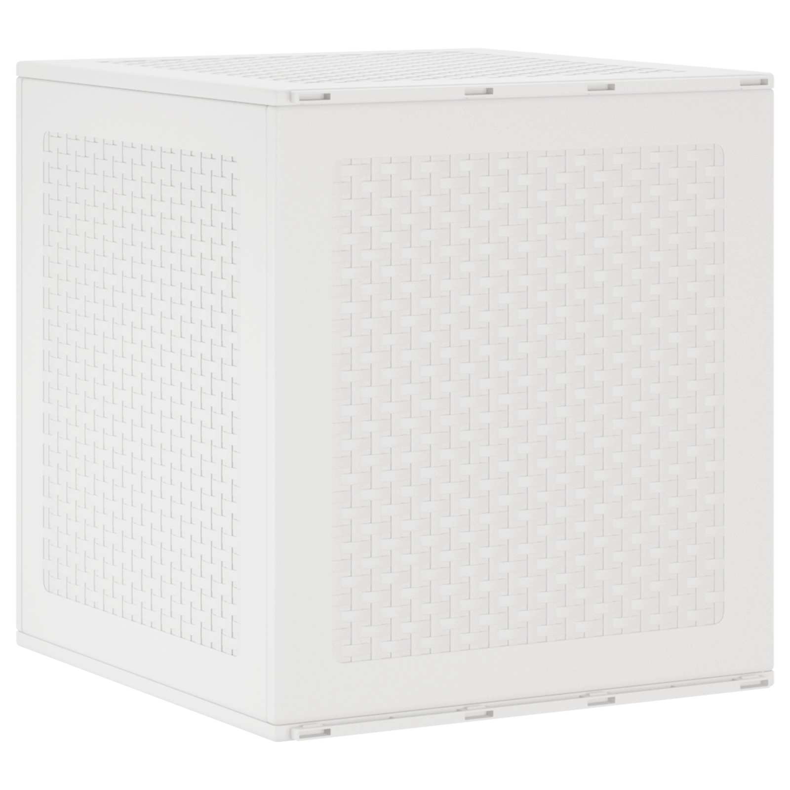 FREHAL Storage Box with Storage 55x53x57 cm Polypropylene - White