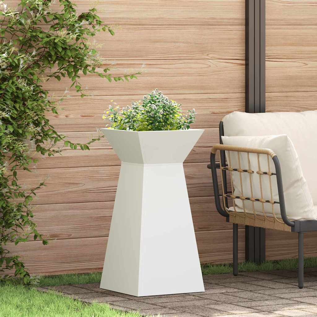 DRDALE Pillar Planter 35x35x73 cm - White