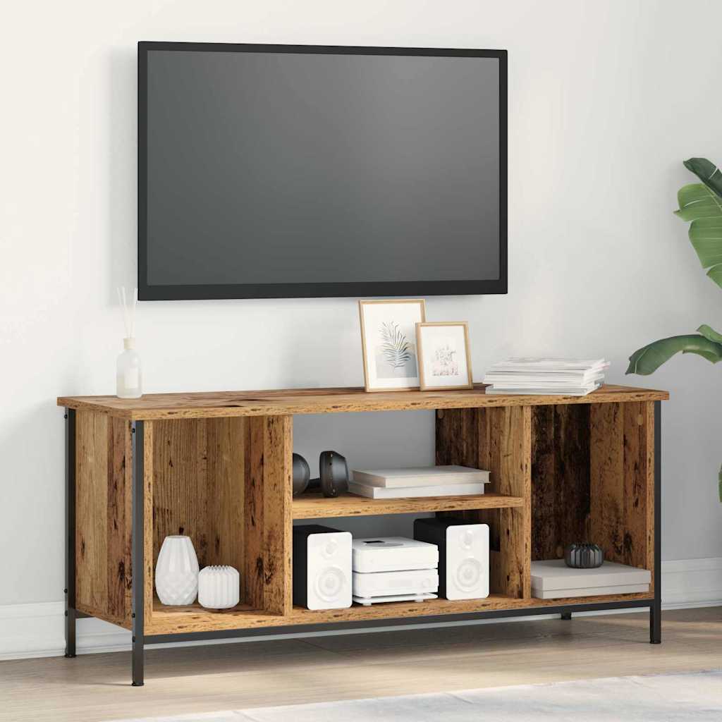 Entertainment Centre Old wood Particle board, metal