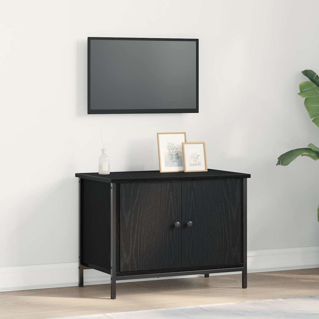 Black Oak TV Stand Black Oak Engineered wood 60 x 35 x 45 cm