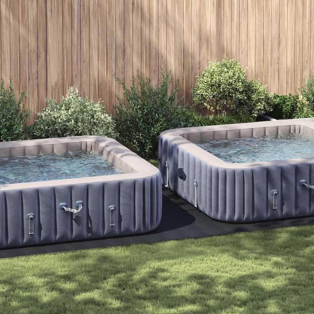 ALALOFT Pool Ground Sheet 640x321x0.1 cm Non-woven Fabric - Black