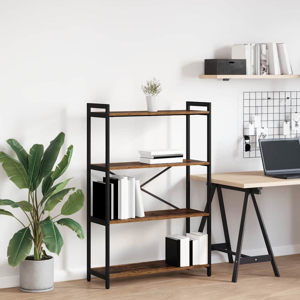 Bookcase Old wood 80 x 30 x 118 cm Engineered wood