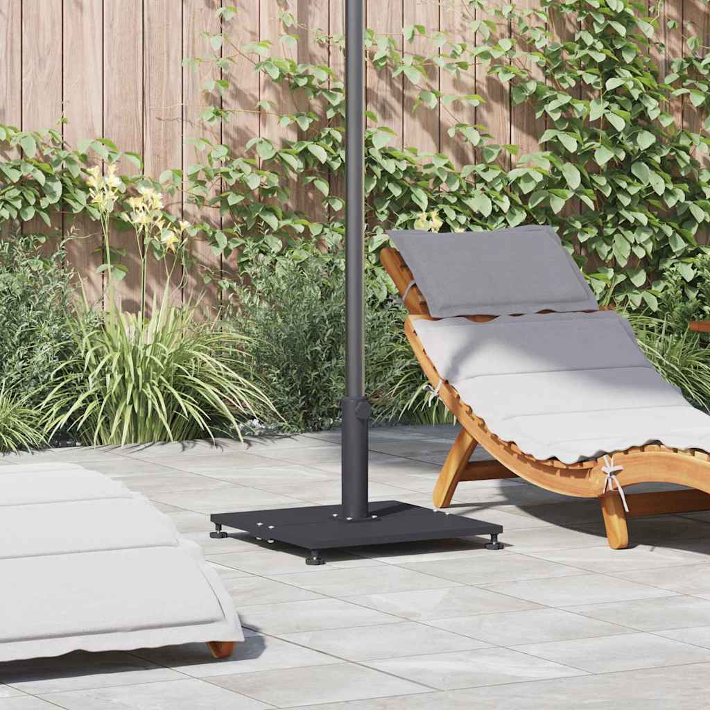 WOHMERE Parasol Base Dark 45x45x31 cm - Grey