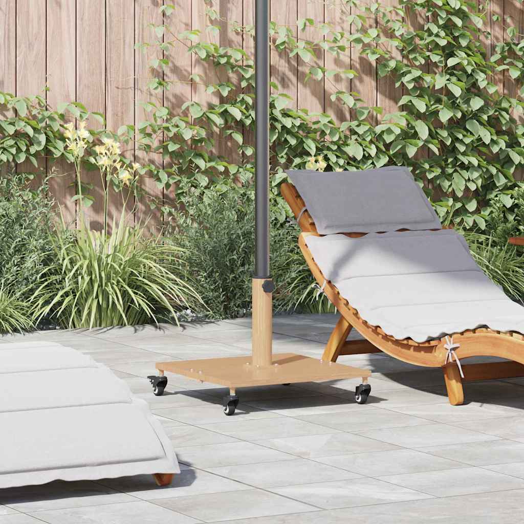 SIMVALE Parasol Base Light 45x45x31.5 cm Wood