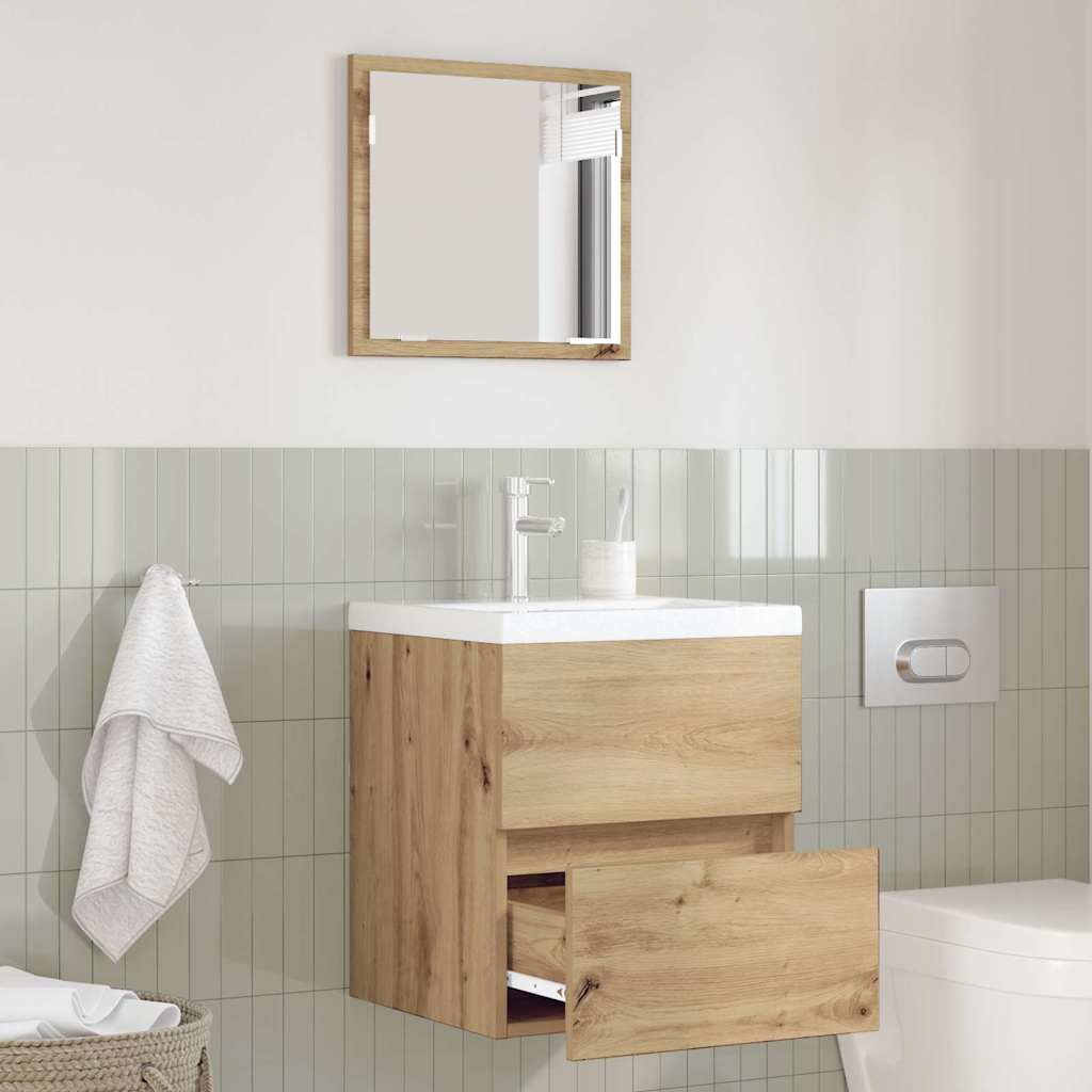Bathroom Storage Cabinet Artisan Oak MDF Medium Storage