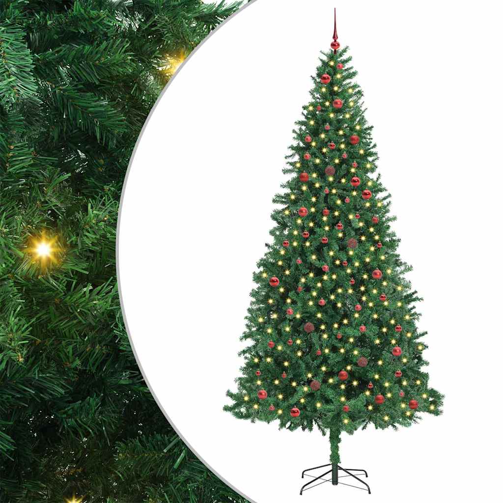NOELIX Artificial Christmas Tree with 300 LEDs with Stand Green 300 cm