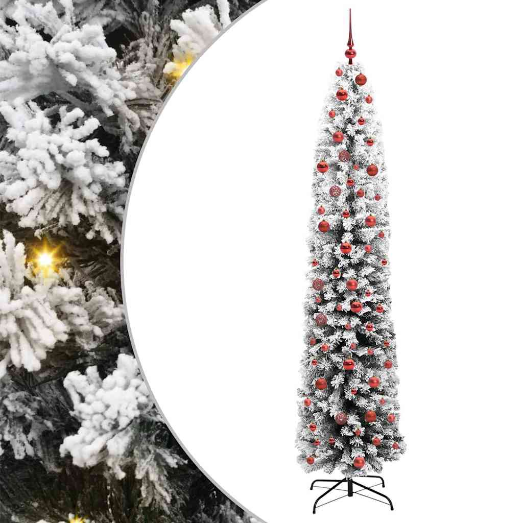 EVERIS Artificial Christmas Tree with 300 LEDs with Stand Green 210 cm