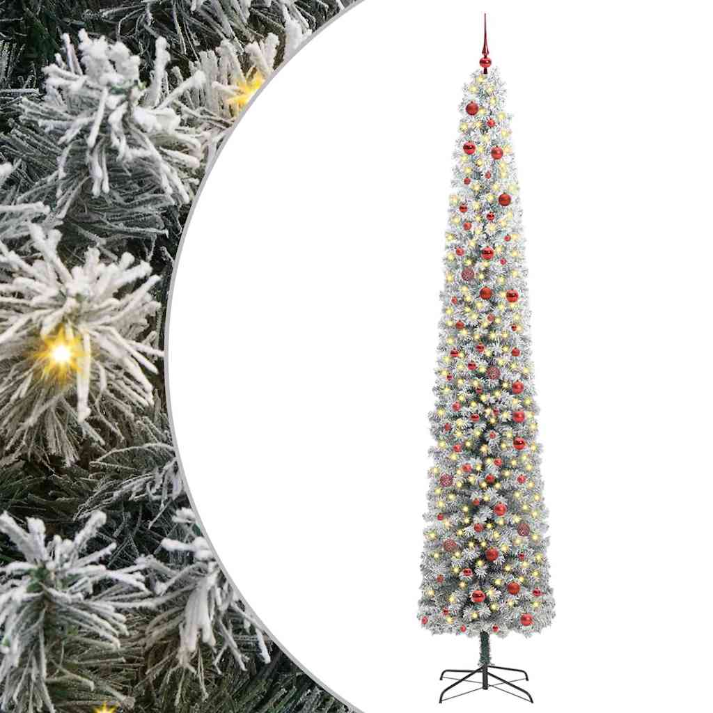 EVERIS Artificial Christmas Tree with 300 LEDs with Stand Green 300 cm