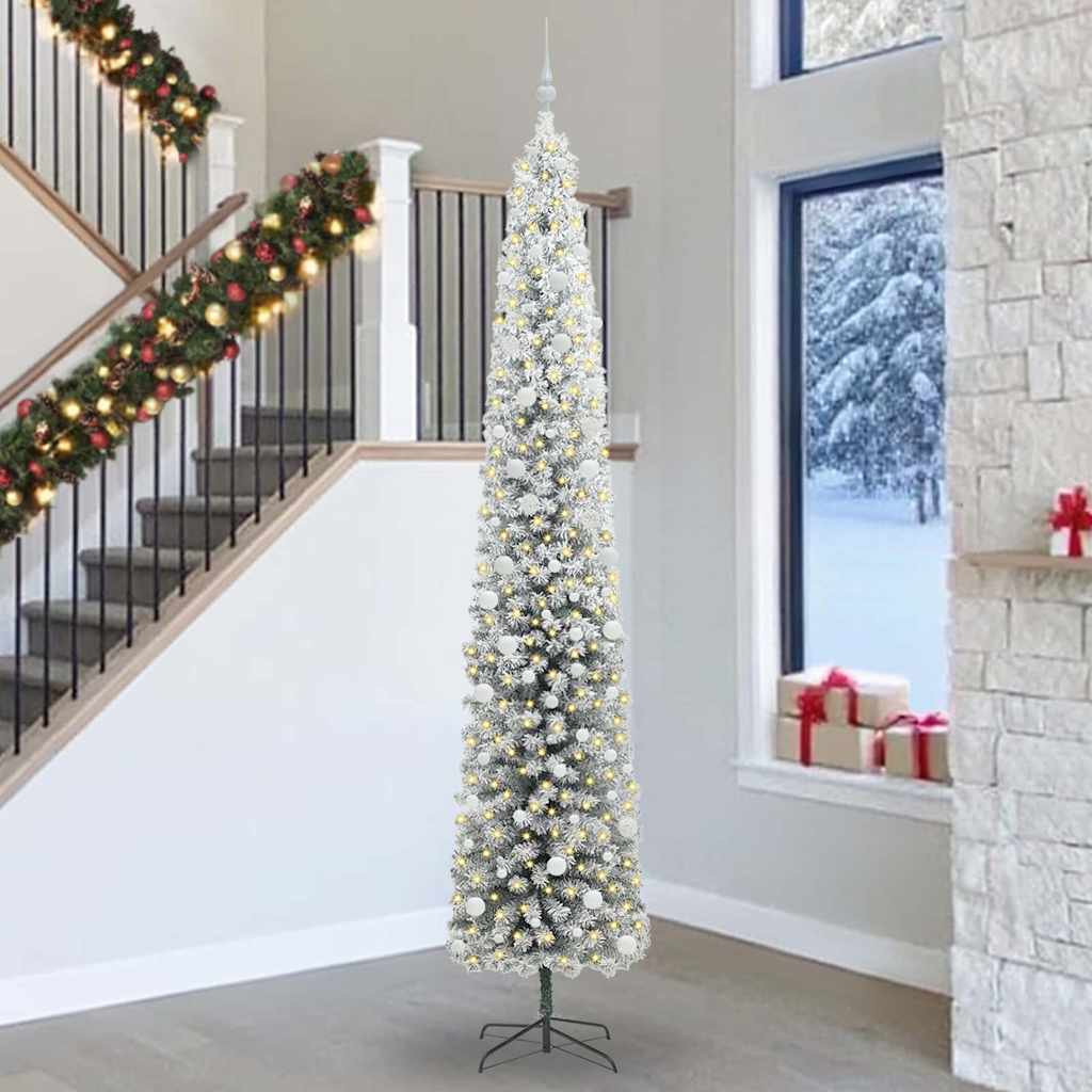 EVERIS Artificial Christmas Tree with 300 LEDs with Stand Green 300 cm